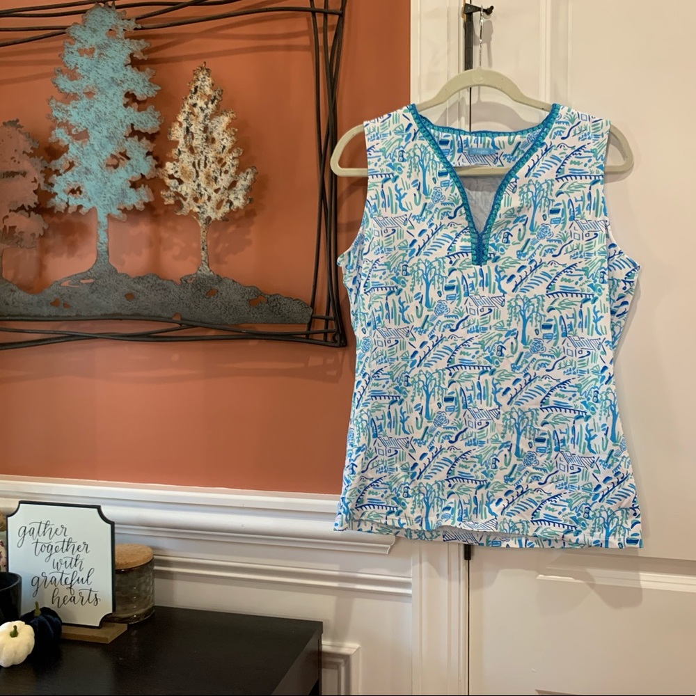 J. McLaughlin Wrinkle-Free Tank - Size L